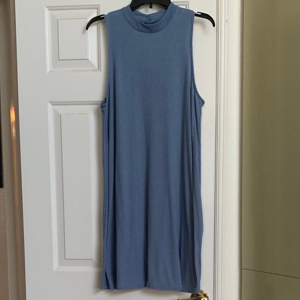 Ribbed Shift Dress